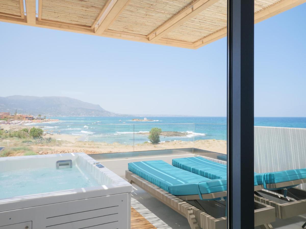 Pyrgos Blue Aparthotel Malia Eksteriør bilde