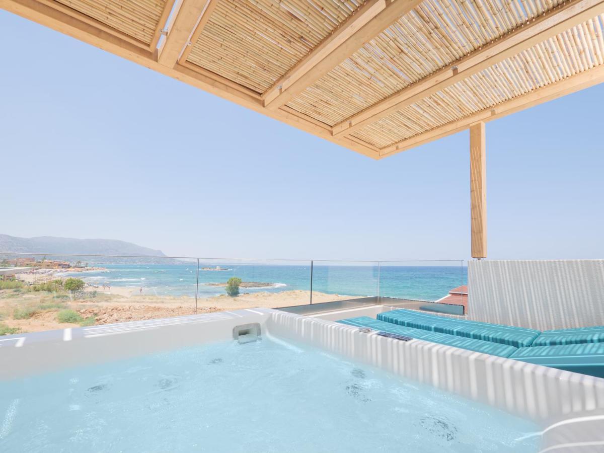 Pyrgos Blue Aparthotel Malia Eksteriør bilde